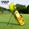 Väskor PGM Golf Bag Women High Quality Waterproof Portable Club Pack Lightweight Bright Transparenta Put All Set Clubs QB131