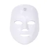 Trådlös LED -ansiktsmask Beauty Skin Rejuvenation Photon Light 7 Colors Mask Wrinkle Acne Borttagning LED Lätt lampterapi