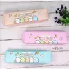 Kawaii tissu crayon sac mignon animal zipper stylo rangement pour enfants papeterie garçon petite amie cadeau