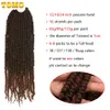 Tomo Bomb Twist crochet Hair sintético 16Roots Spring Twist PRE PRECED CROCHET BARIDS HEAR PAIXO TWIST PARA MULHERES 240424