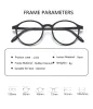 Рамки Новые круглые фотохромные очки для чтения.