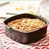 new Air Fryer Accessories Square Non-stick Cake Pizza Mould Baking Pan Oven 7/8in Home Kitchen Bar Induction Cooker Cooking Tools for Air