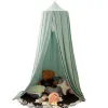 Zestawy łóżko dziecięce Canopy Cunas para el bebe mosquito Mosquito Net for Crib zwisane kopuły Dziewczyny Księżniczka komar