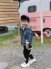 Jackets Boys Denim Chaqueta Niños Autumn Children's Clothing Boy Versión coreana de The Top Chao Yang Gas Spring Jeans