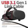 Chargers Gtwin 5M 6M Зарядка кабеля Cable Data Data для Oculus Quest 2 Link VR USB 3.0 Тип C Кабель передачи данных USBC для типа C.