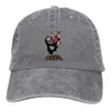 Ball Caps purs couleurs papa chapeaux jouent le violon du chapeau féminin de la Visor Sun Baseball Krtek Mole Peak Cap