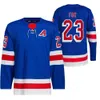 #23 Adam Fox Stadium Series New York Hockey Jersey #10 Artemi Panarin Igor Shesterkin Jacob Trouba Alexis Lafreniere Kreider Mika Zibanejad Rangers Matt Rempe Jerseys