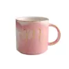 Mugs en céramique créative en marbre tasse de café tasse de café MTI Couleur Mr et Mme the tasses 13 23se C r Drop Livilar