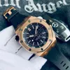 Piquet Audemar Audemar Men Clean Factory для роскошных часов Mechanical Watches 15400 Автоматическая стальная лента швейцарская марка Sport Brindates Sport Sport