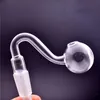 Tubo di bruciatore di olio in vetro XXL all'ingrosso tubi di fumo di fumo 10 mm 14mm da 18 mm femmina maschio per tampone a rig bong di bong un chiodo piena di design a forma piena di design a forma di design accessori