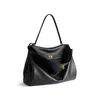 Toppkvalitet 3Size Shoulder Rodeo Bag For Woman Handbag Läder Black Clutch Crossbody Designer Bag Purse Fashion Mens Tote Top Handle City Pochette Luxury Bags rem