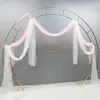 Dekoratif Çiçekler Yaldızlı Demirli Demir Tek Tüp Yuvarlak Yuvarlak Yuvarlak Raf Düğün Arch Zemin Dekoru Dekor Çiçek Kapısı Stand Partisi Düzen Düzen Çerçevesi