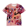 Thirts 2024 The Amazing Digital Circus 3D Tshirt for Men Funny Pomni Caine Magical World Manga Cartoon Women Sleeve Topl2404