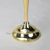 Bandlers Gold Metal Stand Candabra Porte pour les fournitures de décoration de maison de Noël de mariage