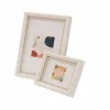 Frames Cadre d'image de bureau blanc de style moderne pour les photos de mariage Décoration de la maison d'art 610 pouces enfants cadeau d'anniversaire Cadre photo en résine