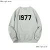 of Fear Ess Designer Mens Esse Hooded 1977 Hoodie Printed Letter Pullover Sweatshirts Fashion Classic Essentialsclothing Couples Esstenial Shorts 137