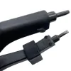 Strijkijzers zwart warmte haarconnector kit 220 graden L601 temperatuurregelaarbaar warmte ijzer snel heet ijzer