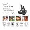 Halsar från fjärrkontrollen Bark Collar Dog Electric Electric uppladdningsbar vattentät ingen barkstyrning Kolstopp Barkar med 800 m husdjurstränare