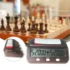 Clocks Professional Advanced Chess Digital Timer Schach Clock Count Up Down Board Game Clock Game Stopwatch für Familienschachspiele