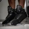 Stivali uomini professionisti scarpe da wrestling scarpe sportive bianche nere maschere scarpe da boxe di scarpe da ginnastica menshigh top ginnastica uomo