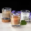 Bambucini da 60 ml di misurazione di misurazione semplice mini espresso in vetro in vetro a piante di vino a peso liquido per uso domestico H240425