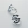 Clusterringen herfstcollectie Phoenix Feather Ring 925 Sterling Silver Jewelry for Women Engagement Wedding Anillos RIP045