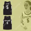 Niestandardowe nazwa Niewiele Młodzież/Kids Alyssa 5 Mamba Ballers Black Basketball Jersey Wersja 3 Top zszyte S-6xl