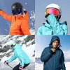 Jackets Winter Outdoors Ski Suit Waterproof Thickening Warm Jacket Women Men Windbreak Wearresisting Breathe Couple Clothing