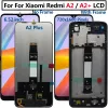 Skärmar 6.52 "För Xiaomi Redmi A2 Plus LCD Display Touch Screen Digitizer Assembly för Xiaomi Redmi A2 LCD för Redmi A2+ -skärmen