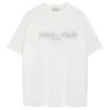 24SS Paris Lettre vintage Imprimé Oversize Tee Designer T-shirt Spring Summer Casual Fashion Skateboard Men Femmes Tshirt 0425