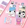 PCS/LOT KAWAII PANDA BEAR MEMO PAD STICKY NOTE COTED DOG N TIMES文房具ラベルメモ帳