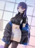 Action Toy Figures 24 cm MAXCUTE Masked Girl Yuna Illustrazione di Biya 1/7 Sexy Girl Model PVC Anime Toys Action Figure Toys per adulti Regali di bambola Y240425PCY0