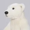 Poux en peluche debout debout oso ours polaire en peluche jouet mignon animal en peluche en peluche enfants poupées décoration de chambre cadeau d'anniversaire pour enfants2404