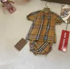 Mode Neugeborene Overalls im Sommer Anzug Größe 70-100 cm Babykriechanzug Kinderbody-Girl-Röcke und Unterwäsche 24APRIL