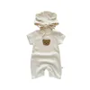 Romper Nuovi in Summer Kids NABINA BAGNI RAGAZZO SHATH SHORT COTCH BEAR BASSUIE NUPITÀ NECCHIUSE FACCHI RAMPER GITTON con orecchio D240425