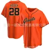 Baseball Jersey Giants Fan Elite Edition 25#Bonds 28#35#Crawford