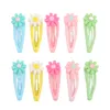 Dog Apparel 20pcs Mini Pet Hair Clips Multiple Colors Cute Cat Flower Hairpins For Daily Party