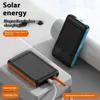 New private model 5000 mAh magnetic wireless charging fast charging power bank solar rugged outdoor power supply mobile electricity