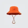 Designer Women's Bucket Hat Bob Wide Wide Brim Hat Protection Sun Protection du soleil Banie Baseball Capure de base Snap-on Outdoor Fishing Wear Hat Hat