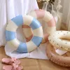 Accessories Rooxin Donut Swimming Ring Inflatable Pool Float for Teen Kids Swimming Circle Baby Swim Tube Water Play Swimming Pool Toys