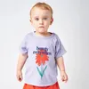 Summer Kids Tshirts BC Casual Tops For Cartoon Shortsleeves Tees Girls Boys Shirts Baby Outerwear 240415
