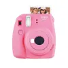 Caméra fujifilm instants caméra instax mini 9 une fois une caméra d'imagerie photo caméra phase de phase de phase de phase blanche pancar