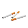Cigarett Shap Metal Dugout Aluminium Alloy Pipes 100st/Box 78mm 55mm Längd Tobaksrör