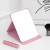 Mirrors Folding Makeup Mirror High-quality Portable Desktop Makeup Mirror Single-side Creative Women Solid Color Standing Makeup Mirror