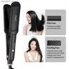 Curling Irons Ckeyin 2-en-1 Hair Sailener Plate interchangeable Corn Corn Curleur chaud 4 Temporture réglable outil de style Q240425