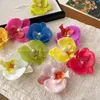 Orchid Hair Clip For Woman Artificial Flower Hairpins Cute Wedding Party Side Clip Hair Accessories Gifts bde