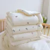 sets Soft Cotton Winter Quilt for Baby Crib Bedding Cartoon Embroidery Baby Comforter Thick Kindergarten Air Conditioning Blanket