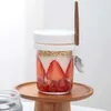 Food Savers opslagcontainers 300 ml overnachting haver kan fruitsalade bakken melken Glas ontbijt