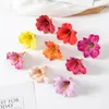 Decorative Flowers 10 Pieces Artificial Silk Butterfly Orchid Wedding Home Decoration Accessories Brooch Diy Christmas Wreath Background