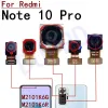Xiaomi Redmiのケーブルフロントリアメインカメラノート10プロフロントセルフィー対面メインマクロ深度カメラフレックスケーブルパーツ